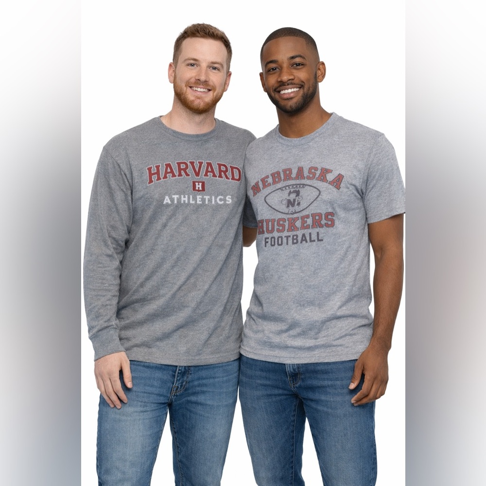Gray Men's College Shirts
